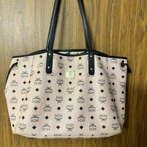 MCM Reversible Tote & Clutch